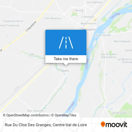 Rue Du Clos Des Granges map