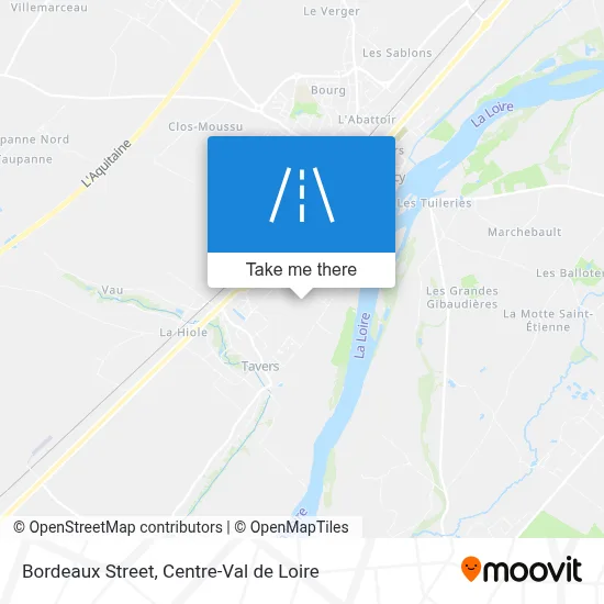 Rue De Bordeaux map
