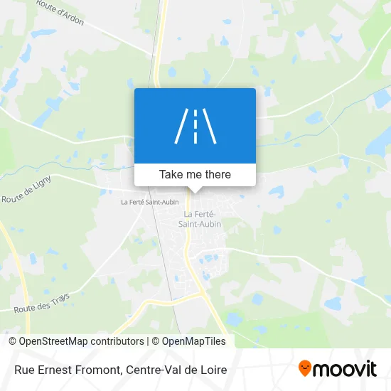 Rue Ernest Fromont map