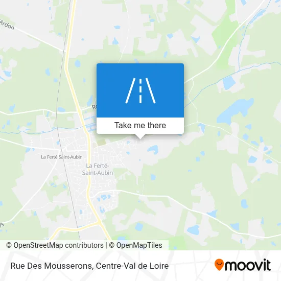 Rue Des Mousserons map