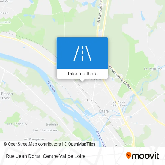 Rue Jean Dorat map