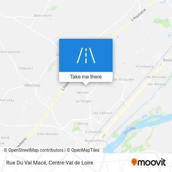 Rue Du Val Macé map