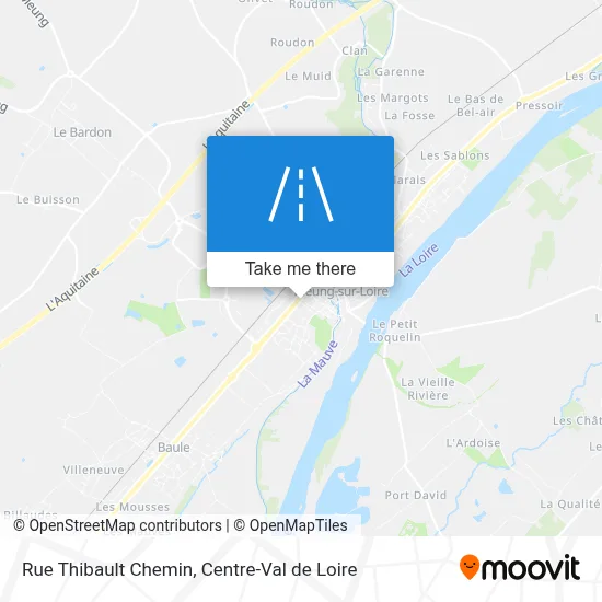 Rue Thibault Chemin map