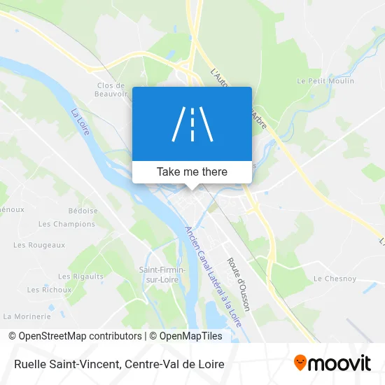 Ruelle Saint-Vincent map