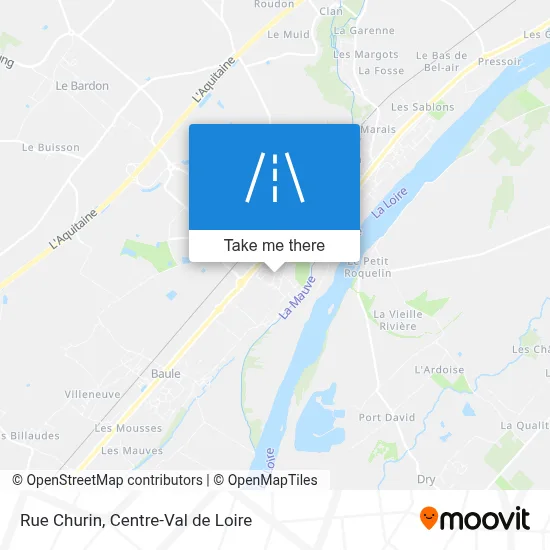 Rue Churin map