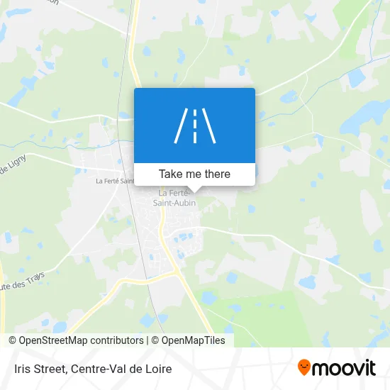 Rue Des Iris map