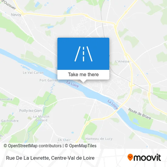 Rue De La Levrette map