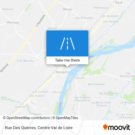 Rue Des Querres map