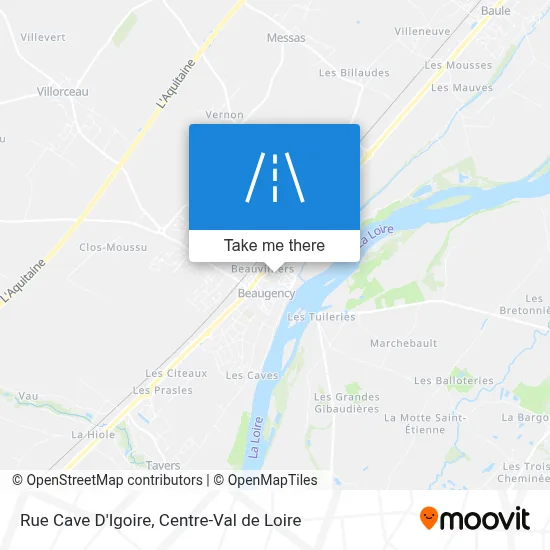 Rue Cave D'Igoire map