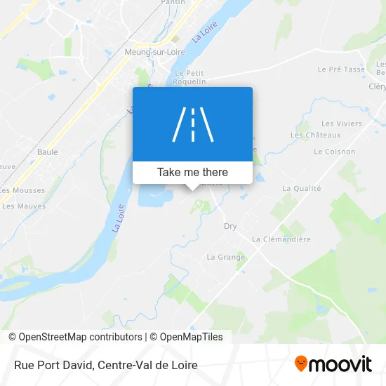 Rue Port David map