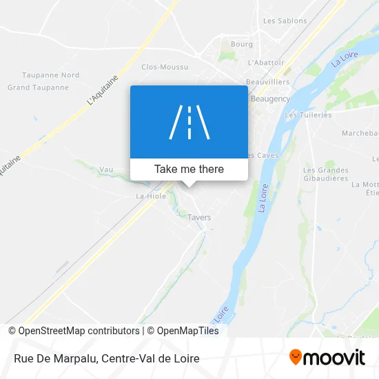 Rue De Marpalu map