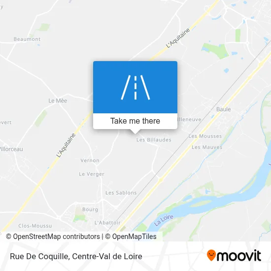 Rue De Coquille map