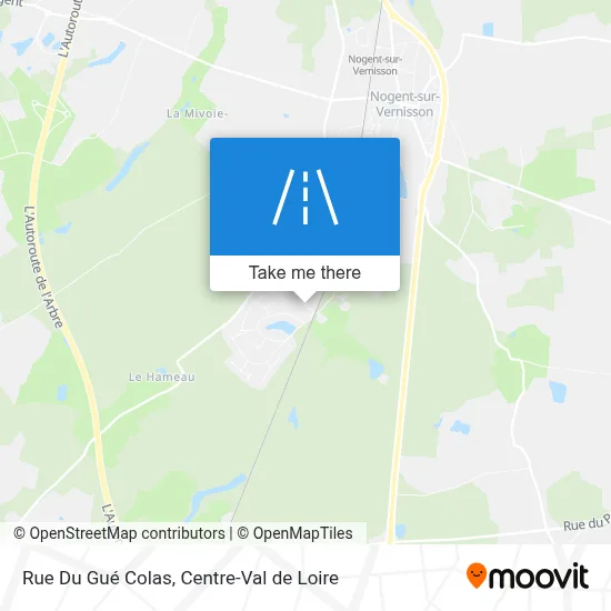 Rue Du Gué Colas map
