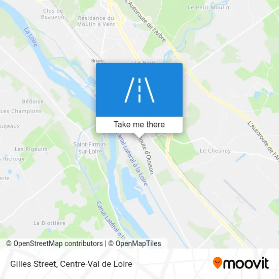 Rue Des Gilles map