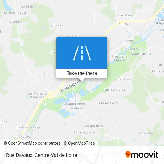 Rue Davaux map