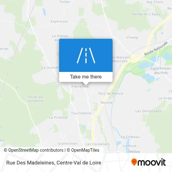Rue Des Madeleines map