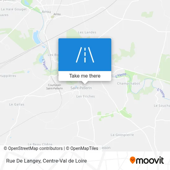 Rue De Langey map