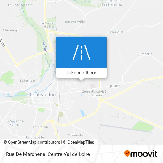 Rue De Marchena map