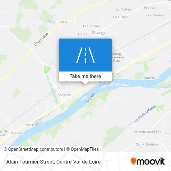 Rue Alain Fournier map