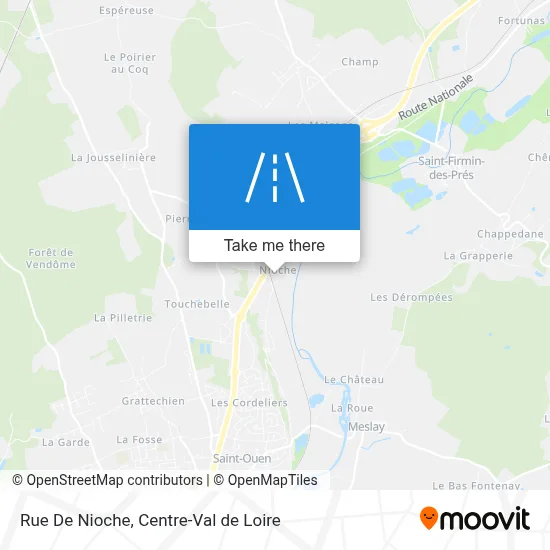 Rue De Nioche map