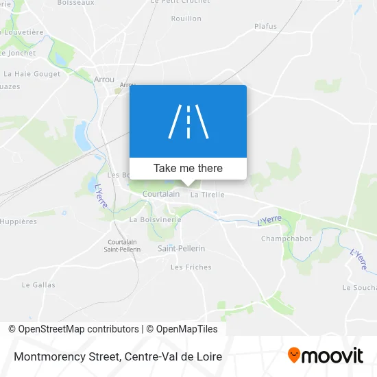Rue Montmorency map
