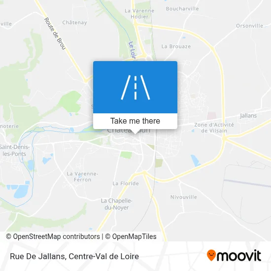 Rue De Jallans map