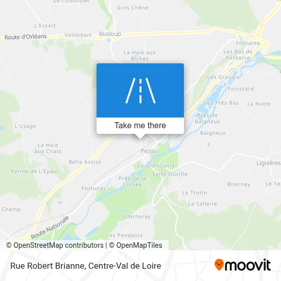 Rue Robert Brianne map