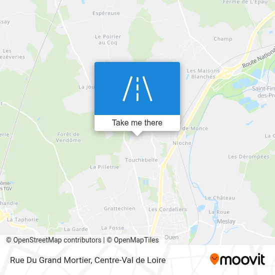 Rue Du Grand Mortier map