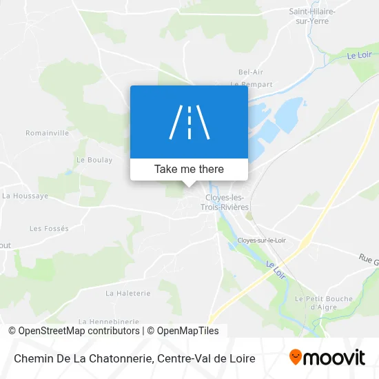 Chemin De La Chatonnerie map