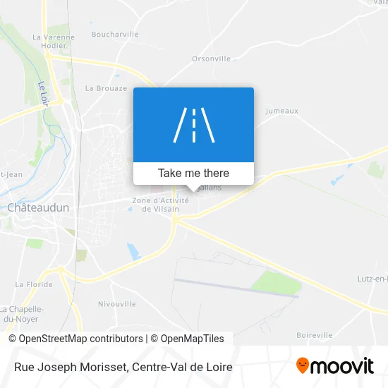 Rue Joseph Morisset map