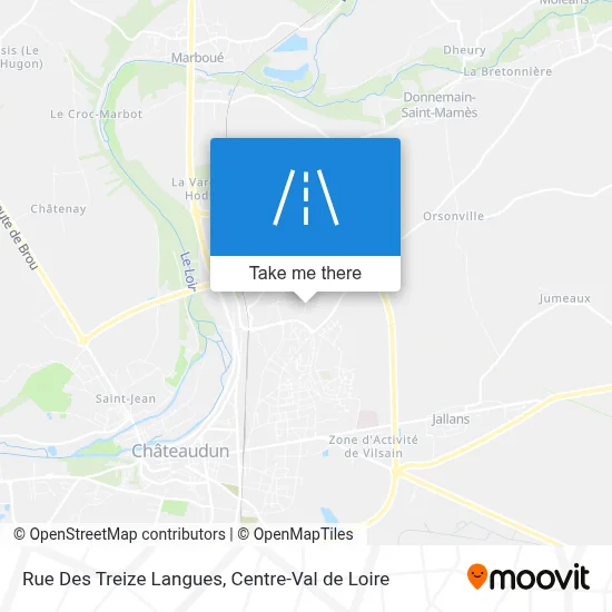 Rue Des Treize Langues map