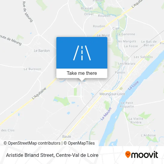 Rue Aristide Briand map
