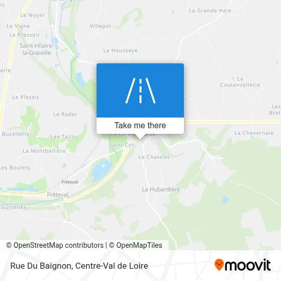 Rue Du Baignon map