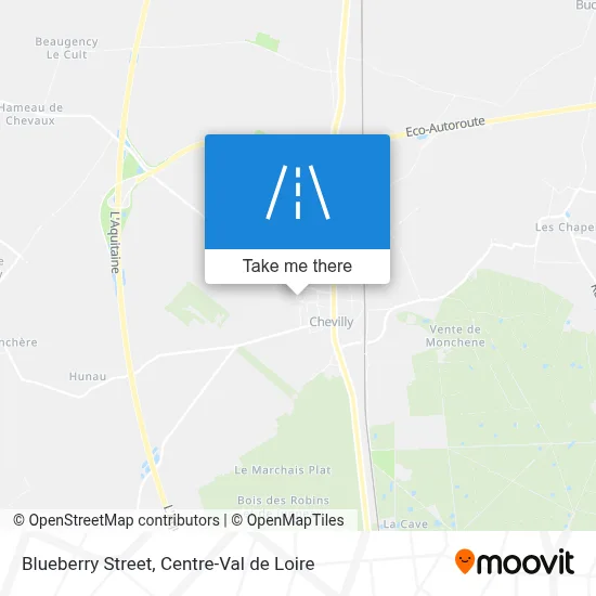 Rue Des Bleuets map