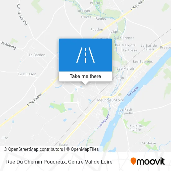 Rue Du Chemin Poudreux map