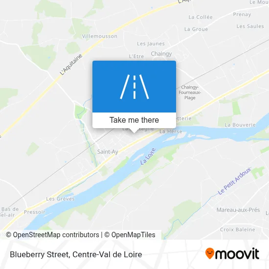 Rue Des Bleuets map