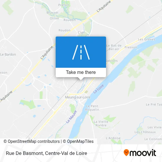 Rue De Basmont map