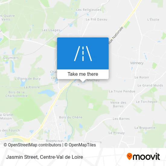 Rue Du Jasmin map