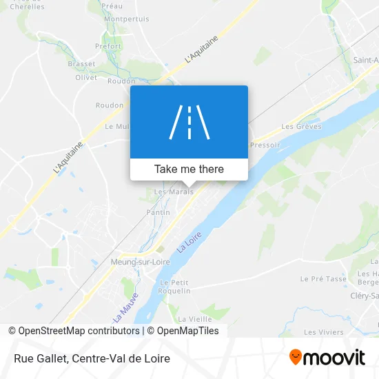 Rue Gallet map