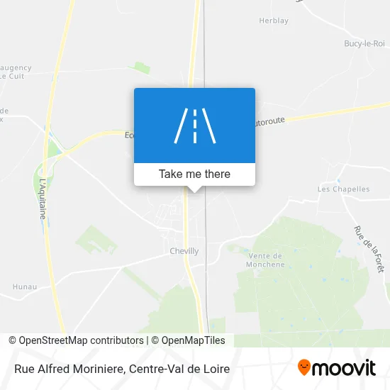 Rue Alfred Moriniere map