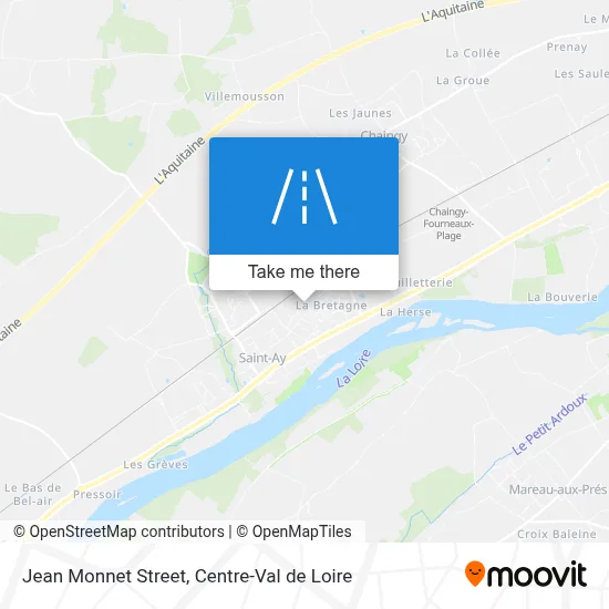 Rue Jean Monnet map