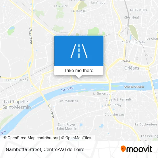 Rue Gambetta map