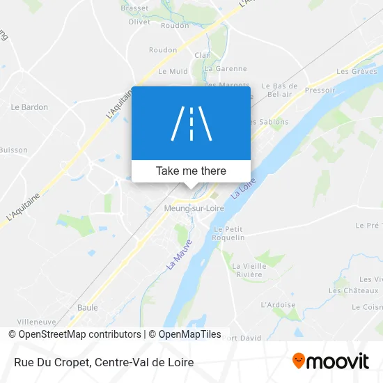 Rue Du Cropet map