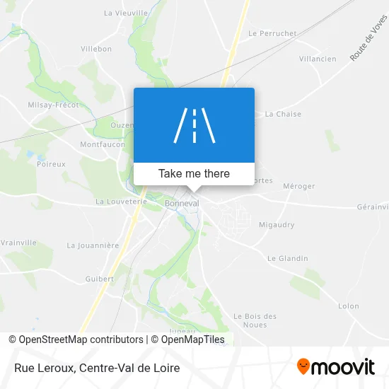 Rue Leroux map