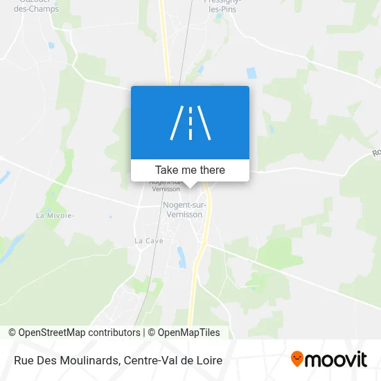 Rue Des Moulinards map