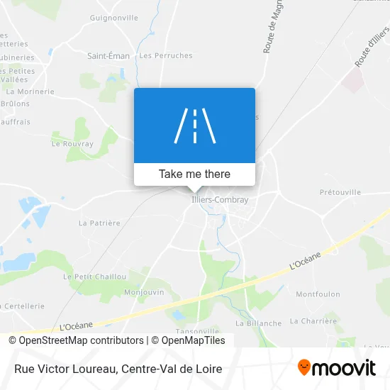 Rue Victor Loureau map