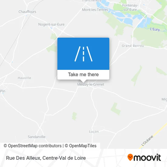 Rue Des Alleux map
