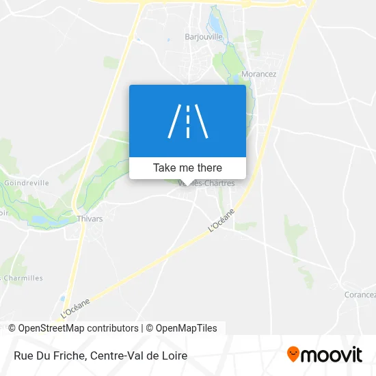 Rue Du Friche map