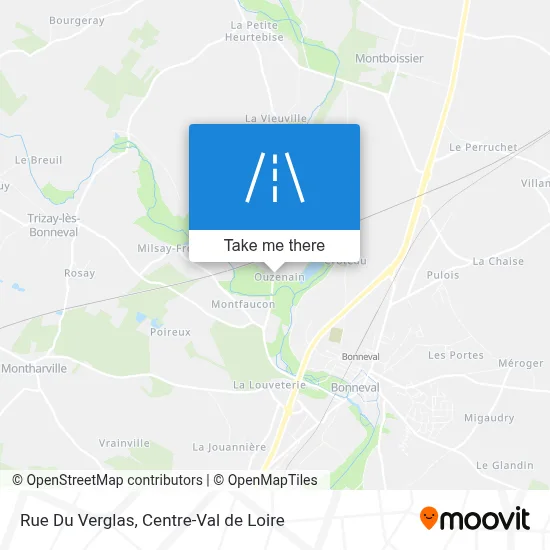 Rue Du Verglas map
