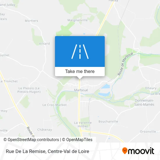 Rue De La Remise map